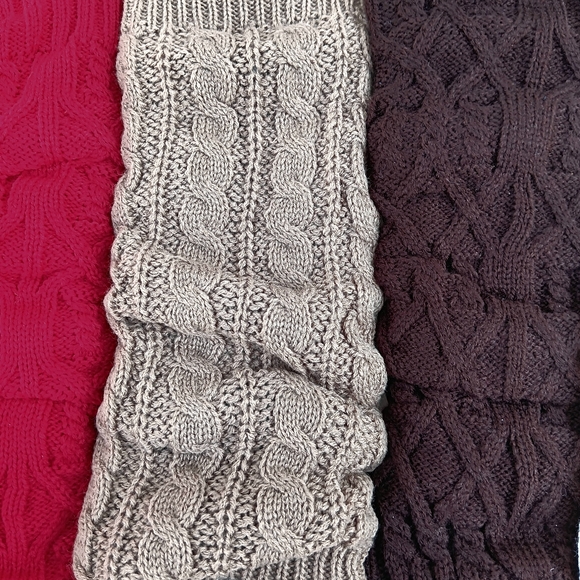 Fashion Knitted Crochet Winter Leg Warmers - Picture 13 of 16